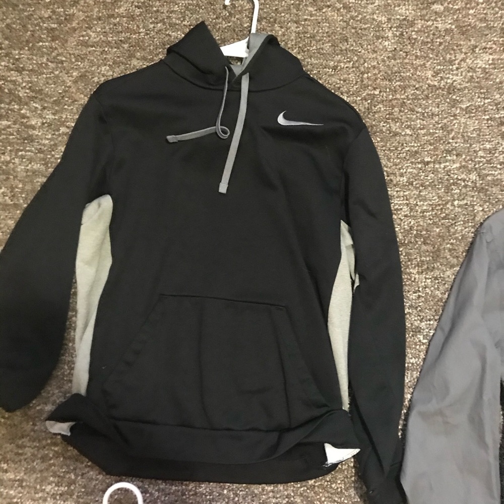 Black hoodie